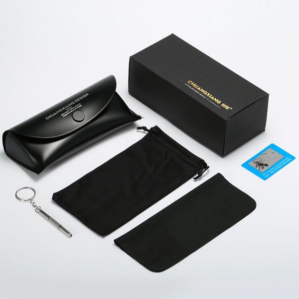

sun outer packing box bag cloth case glasses case screwdriver glasses box bag polarized test card multifunctional screwdriver