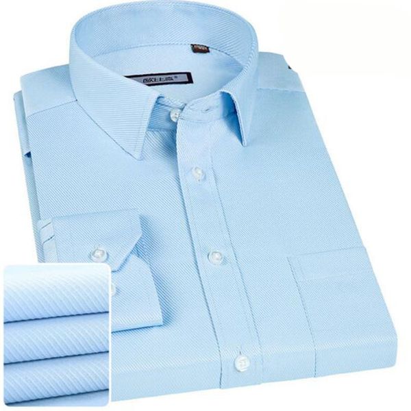 

business men dress shirts solid candy color pure cotton smart casual long sleeve single breasted shirts cloth turn-down collar, White;black
