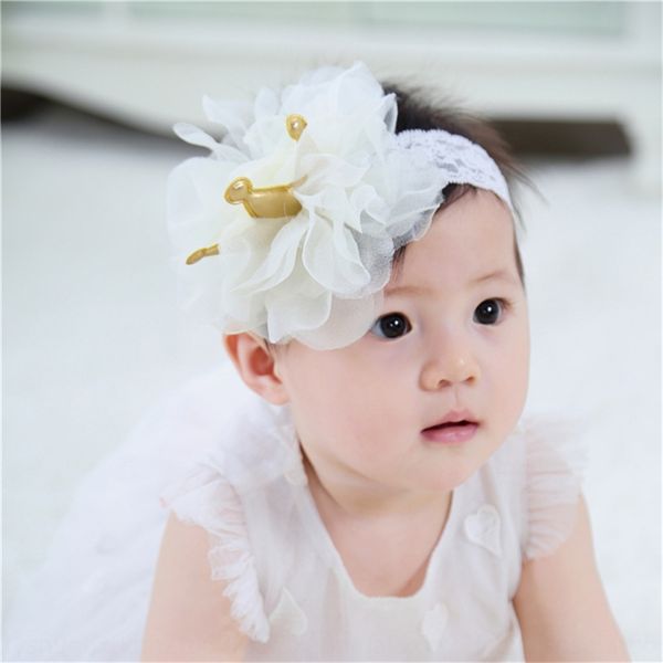 

children's baby's golden crown baby's hundred-day p shooting props hair band prop hair band, Slivery;white