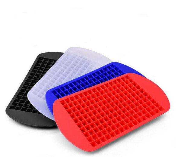 

2019 160 ice tray ice cubes frozen mini cube silicone mold maker for kitchen bar party drinks mould tray pudding tool 45pcs