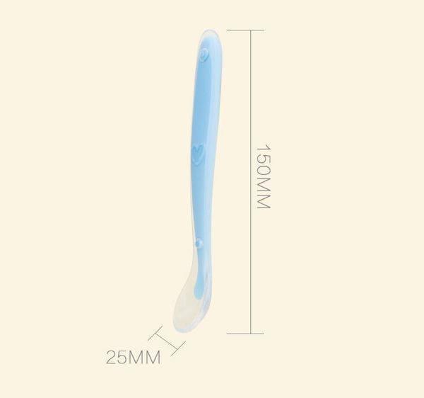 

детские мягкие силиконовые ложки пищевого качества детские кормящие ложки безопасность посуда детские обучающие ложки для 4 м-3y ребенка