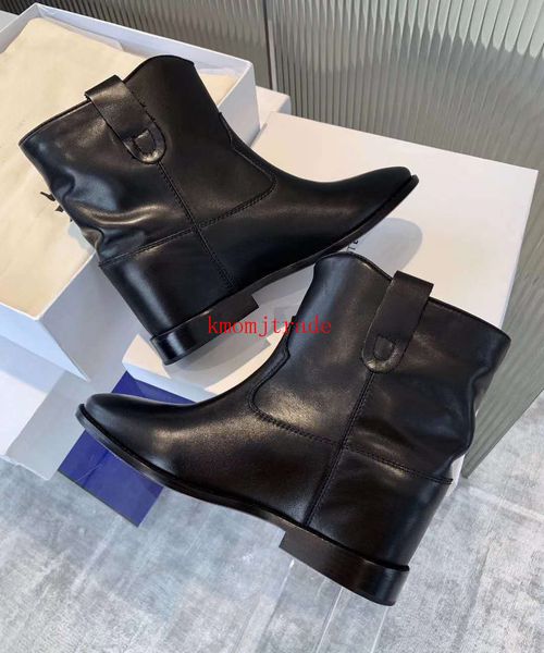 

original box woman designer shoes black genuine leather isabel paris marant crisi boots classic slip-on cowboy-style western boots, Red;white