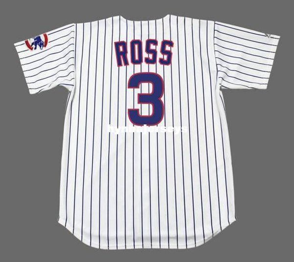 

custom david ross chicago stitched majestic home baseball jersey retro mens jerseys shirt, Blue;black
