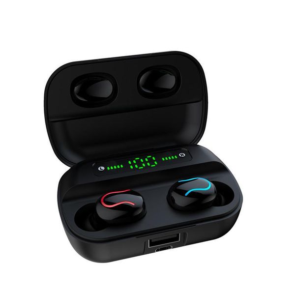

q82 водить беспроводная связь bluetooth 5.0 наушники tws handfree музыка стерео гарнитуры earbud наушники с микрофоном зарядного футляра