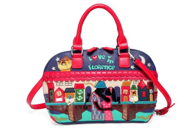 

leather handbags shopping tote women's cross body shoulder purse bag