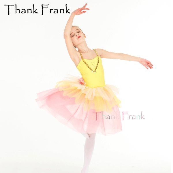 

girls sequin camisole ballet dress for children flower dance clothing romantic ballet costumes women leotard dancewear, Black;red