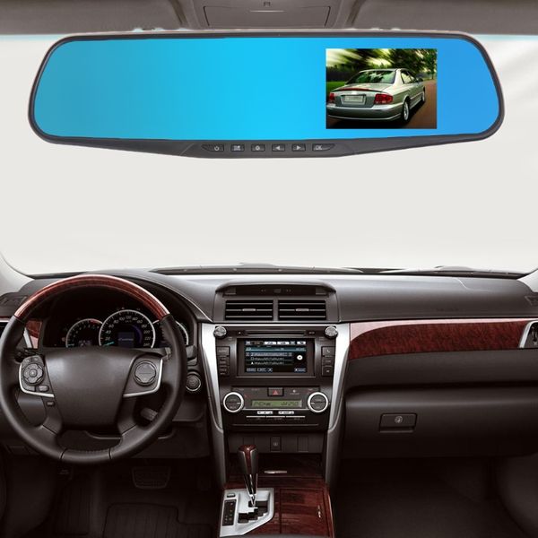 

hd 720p 2,8-дюймовый авто dvr камера регистратор dash cam зеркало заднего вида цифровой видеорегистратор видеокамера ночного видения