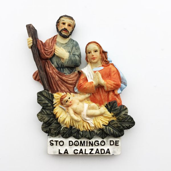 

lychee 3d mari flamenor church fridge magnets creative character refrigerator magnetic sticker home decoration travel souvenirs