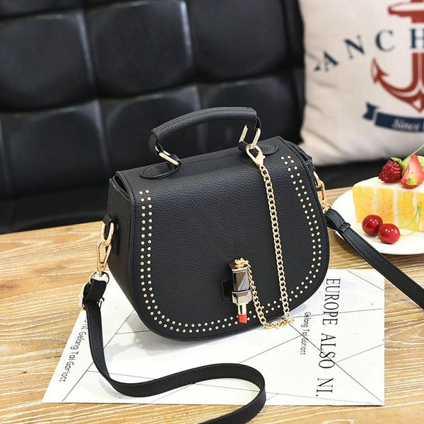 

female bags 2017 new ladies shoulder bag messenger sweet ladies fashion handbags oblique mouth red packets single shoulder tote bag