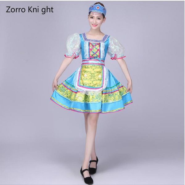 

folk dance costumes classical woman traditional russian costume chinese for kids dance children girls national for china dress, Black;red