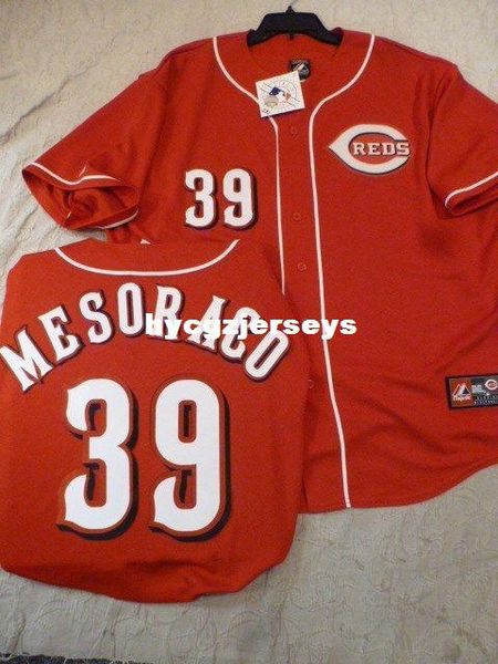 

дешевые бейсбол #39 devin mesoraco рубашка сшитые джерси красный мужские сшитые трикотажные изделия большой и высокий размер xs-6xl для прод, Black;blue