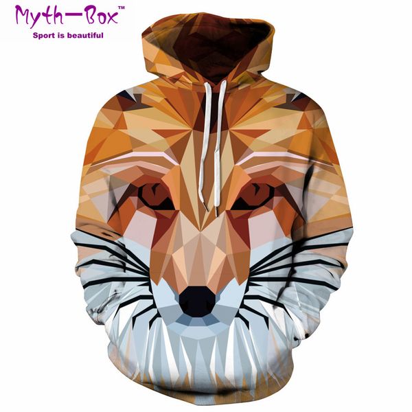 

women/men hoodie sweatshirt autumn winter sport hoodies women wolf 3d print sportwear hooded sweater hip hop streetwear pullover, White;black