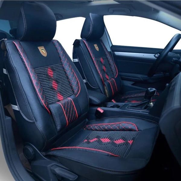 

car travel car seat covers universal pu leather auto front back seat covers for edge mondeo ecosport focus fiesta series
