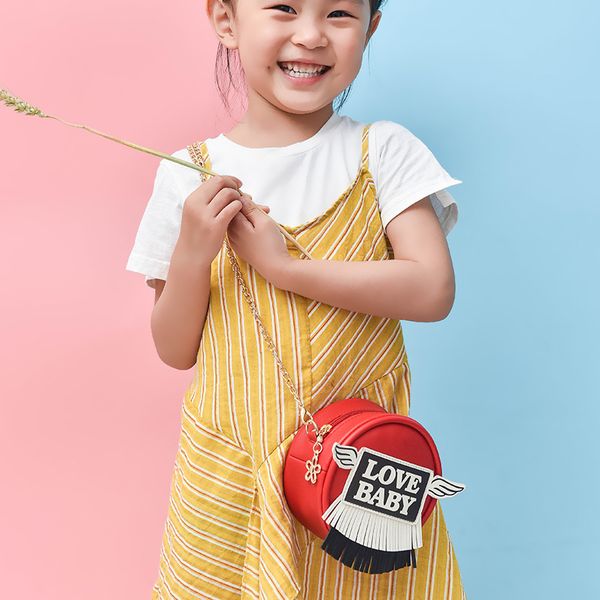 

korean-style children's bags 2018 new style summer cute cartoon shoulder bag trend mini versatile accessories shoulder bag fashi