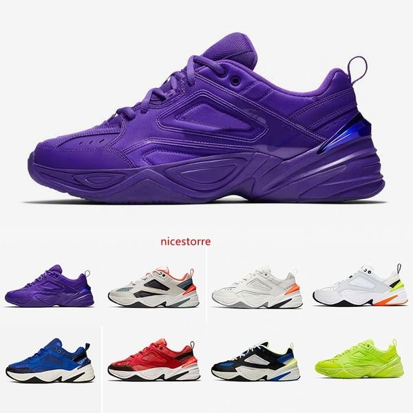 

2019 triple volt m2k tekno zoom 2k men women casual shoes candy colors hyper grape designer old shoes sports sneakers mens trainer 36-45