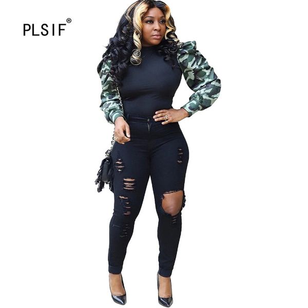 

европейский популярный стиль сексуальная сломанная дыра дизайн леди узкие джинсы высокая талия карандаш брюки клуб модные сексуальные брюки, Blue