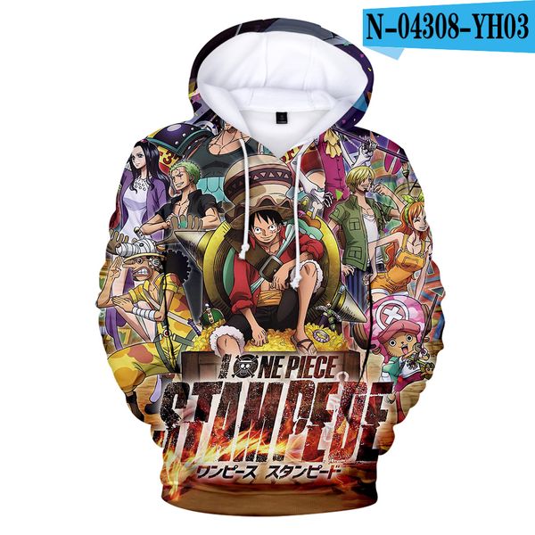 

2019 мода косплей 3d аниме one piece толстовки кофты мальчик смешные печати кофты мужчины / женщины 3d с капюшоном one piece clothing a521, Black
