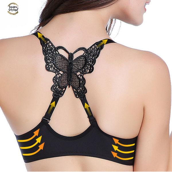 

front closed push up brassiere panties underwire bra set for women underwear solid color female lingerie briefs, Red;black
