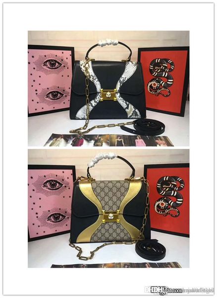 

476435 iside padlock shoulder tote studded hand tote size: 30.5x23x11cm