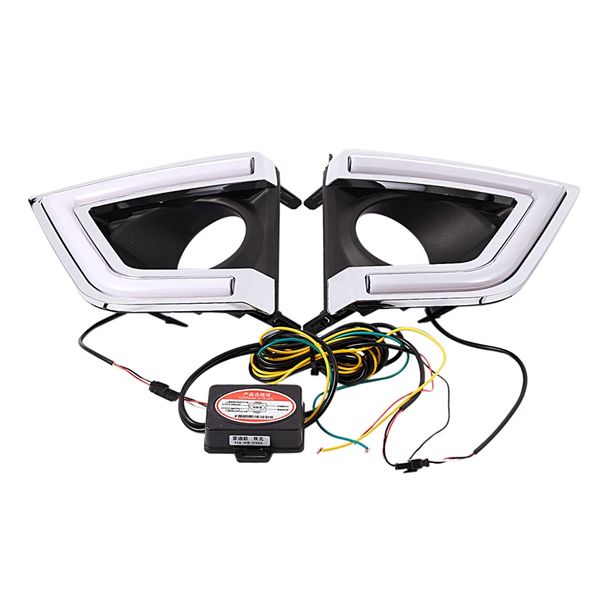 

daytime running light for to-yota corolla 2014-2016 car accessories waterproof abs 12v drl fog lamp decoration