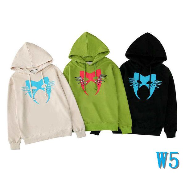 

mens designer hoodies autumn brand hoodies for men sweatshirts with mask printted luxury long sleeve pullover mens size m-2xlw5, Black