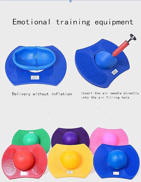 

горячая продажа детских школ эмоционального обучение оборудования детей отскок фитнес бал мячик баланс педаль утолщение