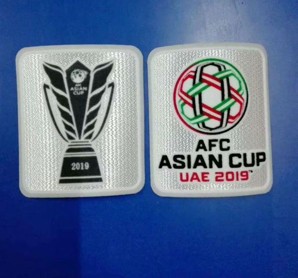 2019 AFC COPO ASIAN Patch Patch De Veludo De Futebol Frete grátis Uma qualidade