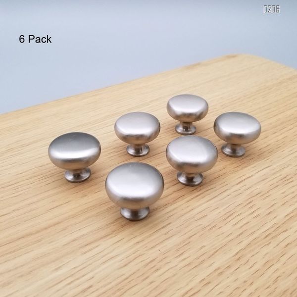 2019 6 Pack Kitchen Cabinet Round Heavy Drawer Pulls Knobs 6 Pack