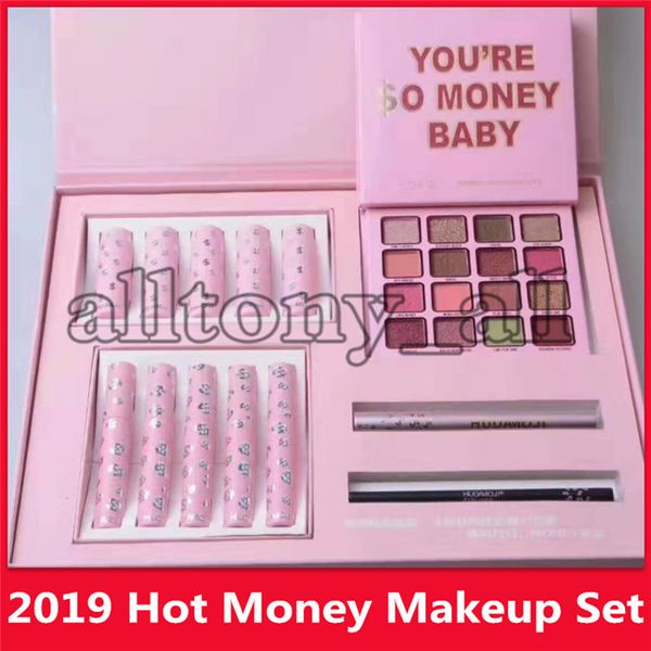 

brand makeup set you're money baby makeup set eyeshadow lipstick mascara eyeliner makeup kit dhl ing