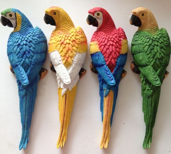 

моделирование parrot фигурка игрушка смола украшение половина сторона реалистичный скульптура бесплатная доставка +2018