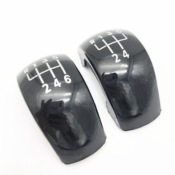 

5/6 скорость автомобиля стайлинг abs пластик ручка переключения передач emblem крышка для octavia 2 ii (04-08) ii fl (08-11