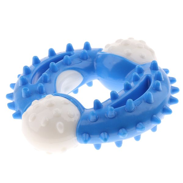 

cute tpr resistant bite clean teeth chew training toy for small dog and cat