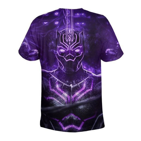 

o-neck designer t shirt short sleeved tees avengers panther 3d printed tshirts for mens clothes summer, White;black
