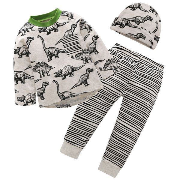 Hut Kleidung Freizeit Set Hose 3tlg Neugeborene Baby Mädchen Jungen T-shirt