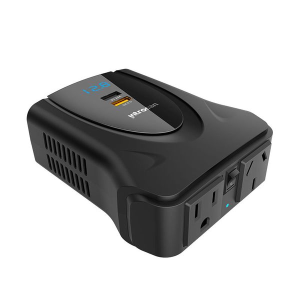 

borzecki car inverter 12v/24v to 220v household power converter multi-function car socket charger