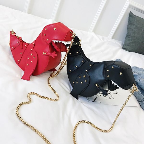 

2020 new personality dinosaur pillow bag cute cartoon shoulder bag