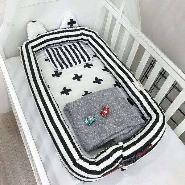 

cartoon shaped multi-function portable baby crib newborn bionic uterus bed travel baby nest cot