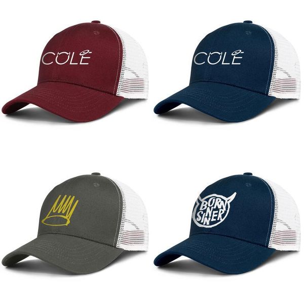 

д. коул пусть и у нас вниз рожден грешным мужские и женские крышка водителя грузовика конструкции дизайнера customcool мода бейсбол персонал, Blue;gray