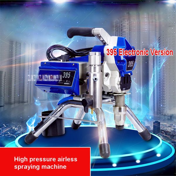 

new 395 electric high pressure airless spraying machine latex paint spraying tool machine 220v 2200w 2.5l/min 3000psi
