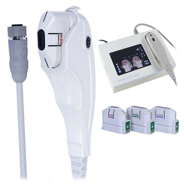 

portable hifu high intensity focused ultrasound machine wrinkle removal with 5 heads cartridges for face and body