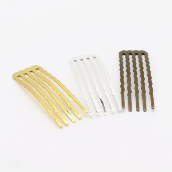 

sea mew 100 pcs 15 * 50мм расчесывают base 3 цвета покрыло металл железо расчесывают бланк для изготовления ювелирных изделий, Golden;white