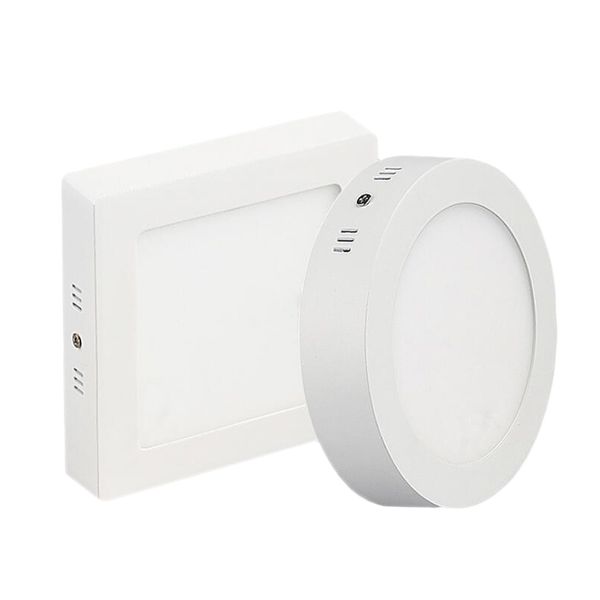 Dimmable 9W 15W 25W superfície montada conduziu o painel de led downlight círculo teto luz para baixo lâmpada de cozinha Casa de Banho Frete grátis