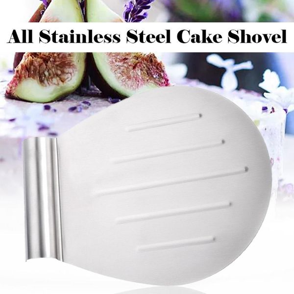 

household all stainless steel cake shovel cake safety transfer shovel baking tools moving board pizza shovel kitchen supplies