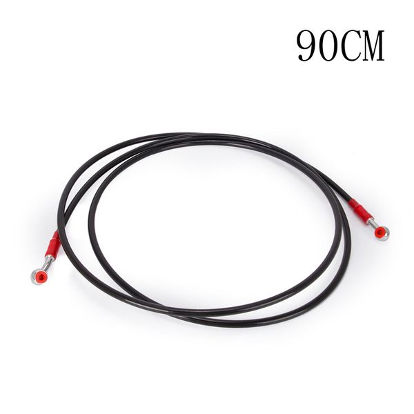 

m10 joint brake oil hoses clutch stainless steel line pipe black connector motorcycle
