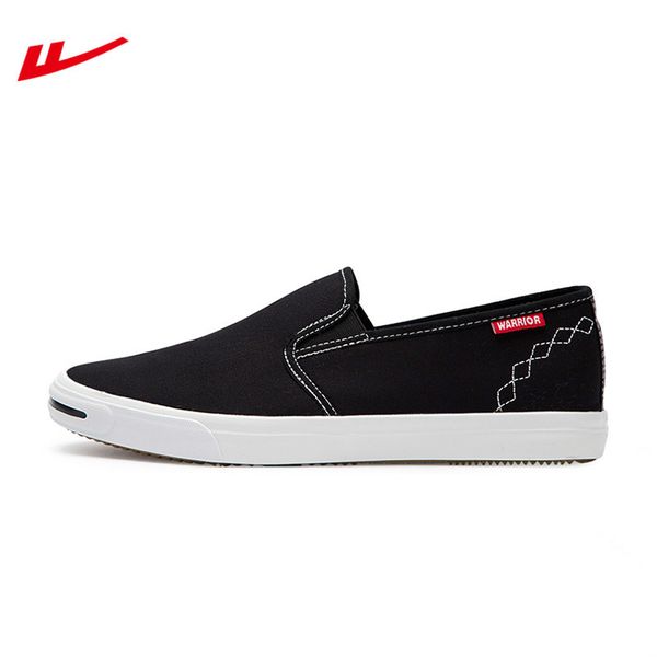 

warrior walking canvas shoes men classic low skateboarding shoes rubber sneakser sport wxy-997
