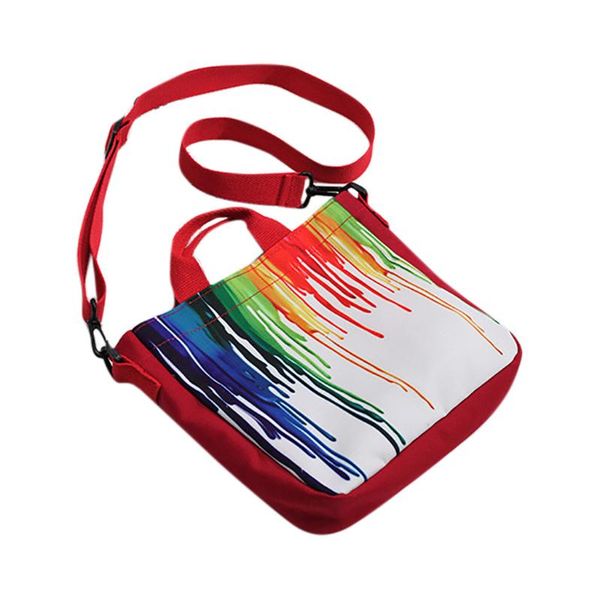 

casual canvas shoulder bags for women messenger bags fashion painted handbags coin purse shopping tote sac main femme