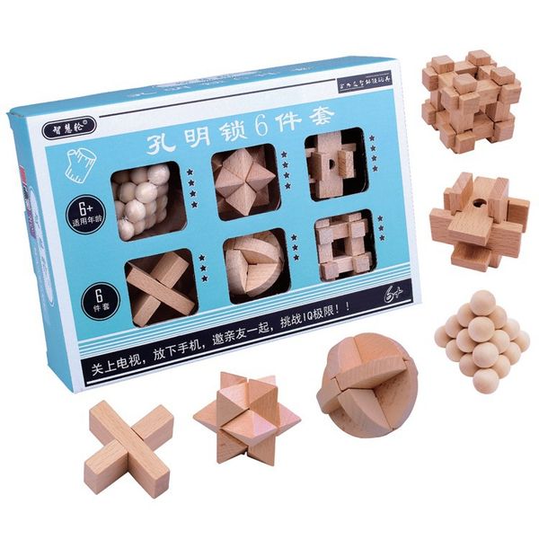 

завод цена древесины burr puzzle любань замок 6-piece set дети студенты образовательные наука обучение обучение aids