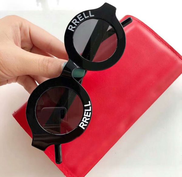 

black white round sungalsses vintage sun glasses circle fashion shades sunglasses new wth box, White;black