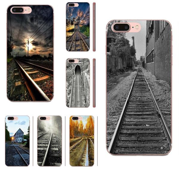 

custom soft call box for huawei p7 p8 p9 p10 p20 p30 lite mini plus pro y9 prime p smart z 2018 2019 moblle dark clouds railway