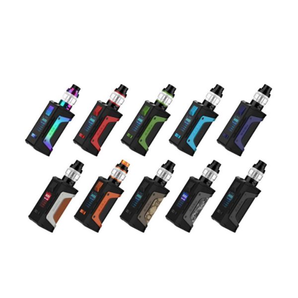 

Аутентичные Geekvape Aegis Legend 200W Kit Ecigarette 4мл Aero Mesh суб ом Tank 18650 200W Vape коробки модов комплекты 100% Vape наборы